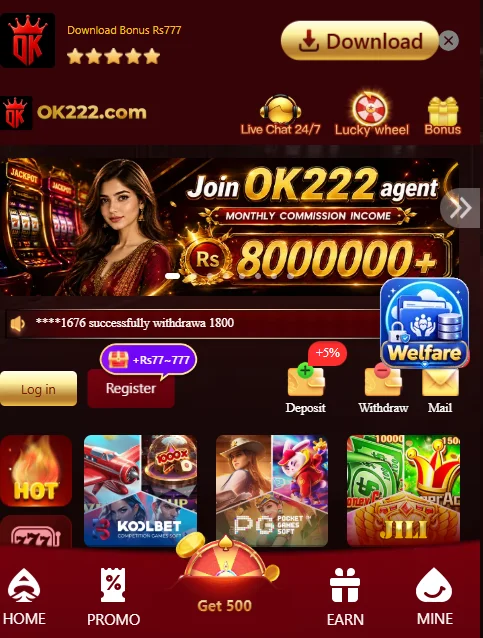 OK222 Game pakistan