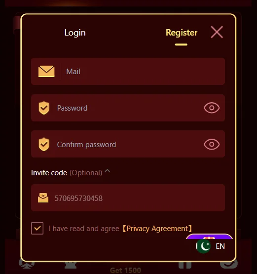 simple login and simple deposit 