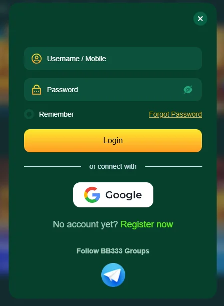 easy login big win